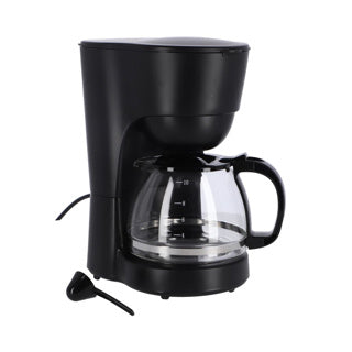 Lentz Kaffeemaschine 1,25l schwarz 750w