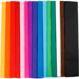 Creativ Company Crepe Papier - Grundfarben, 15st.