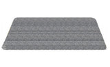 HQ Fortuna Rippenmatte Grigio 50x80cm
