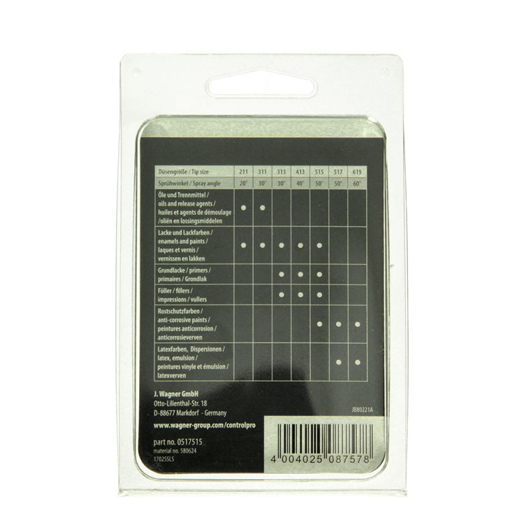 Wagner spuittip control pro 515