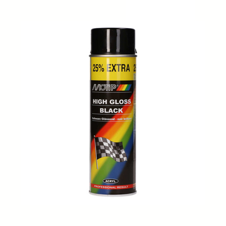 Sprühlack -Acryllic High Gloss Black 500 ml