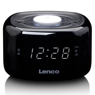 Lenco UKW-Radiowecker mit Nachtlampe