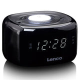 Lenco UKW-Radiowecker mit Nachtlampe