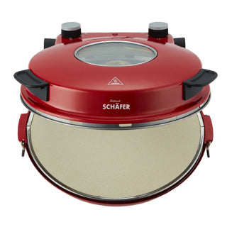 Schäfer Pizzaofen 20315 32 cm rot