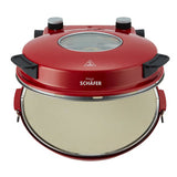 Schäfer Pizzaofen 20315 32 cm rot