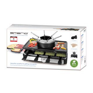 Emerio Raclette mit Fondue RG-124930