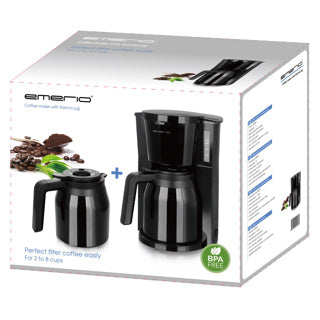 Emerio Kaffeemaschine 1 Liter Thermoskanne cme-125050