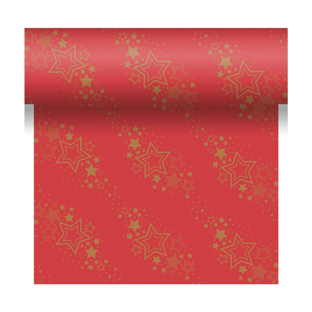Duni 3-in1 Weihnachtsstern rot 40x480cm