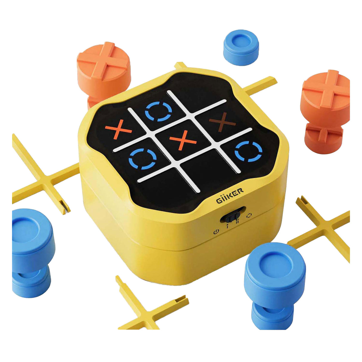 Giiker Tic-Tac-Toe Bolzenspiel - Gelb