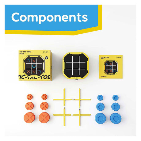 Giiker Tic-Tac-Toe Bolzenspiel - Gelb
