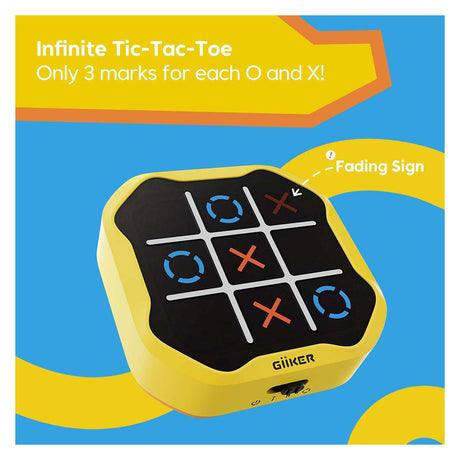Giiker Tic-Tac-Toe Bolzenspiel - Gelb