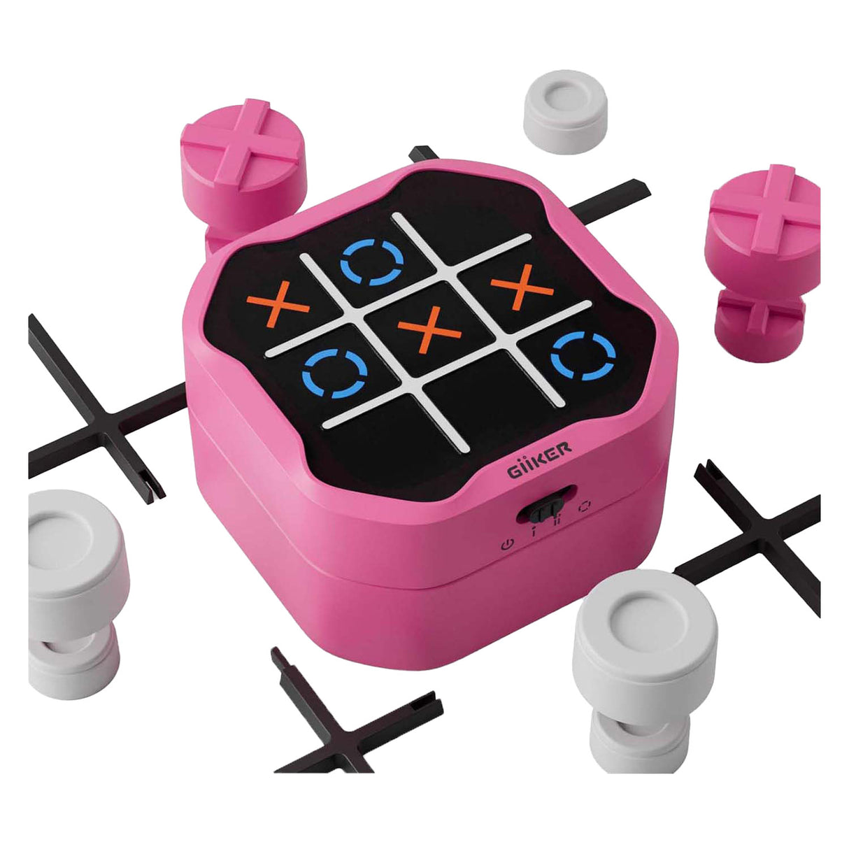 Giiker Tic-Tac-Toe Bolzenspiel - Pink