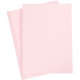 Creativ Firmenkarton, A4, Blatt 210x297 mm, 210 g, hellrosa, 10 Blatt 1 Karton