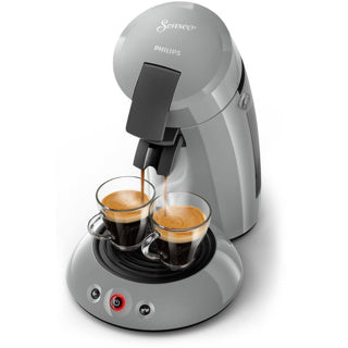 Philips Senseo Kaffeemaschine HD6553 70 original silbergrau