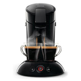 Philips Senseo Kaffeepadmaschine HD6553 67 original schwarz