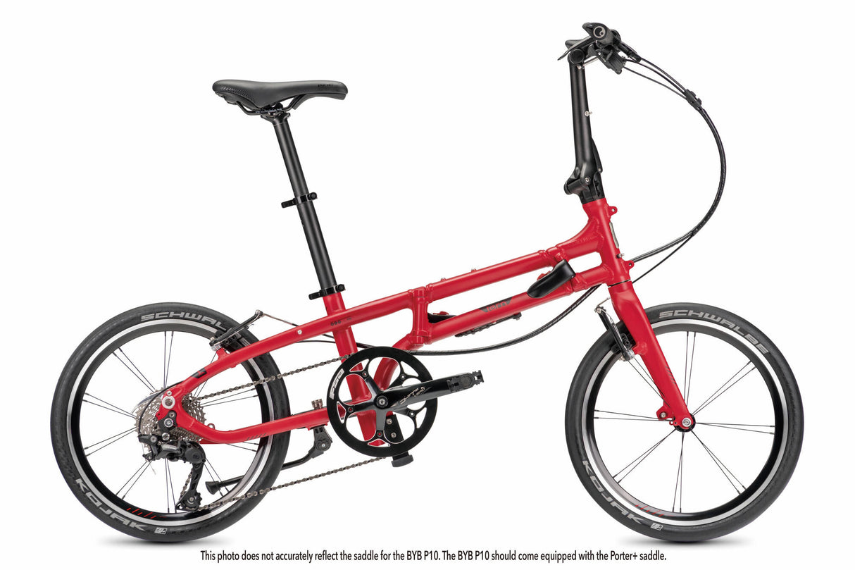 Tern Faltrad Byb P10 (#1) Fahrrad Byb Sum 20 10SP Rot