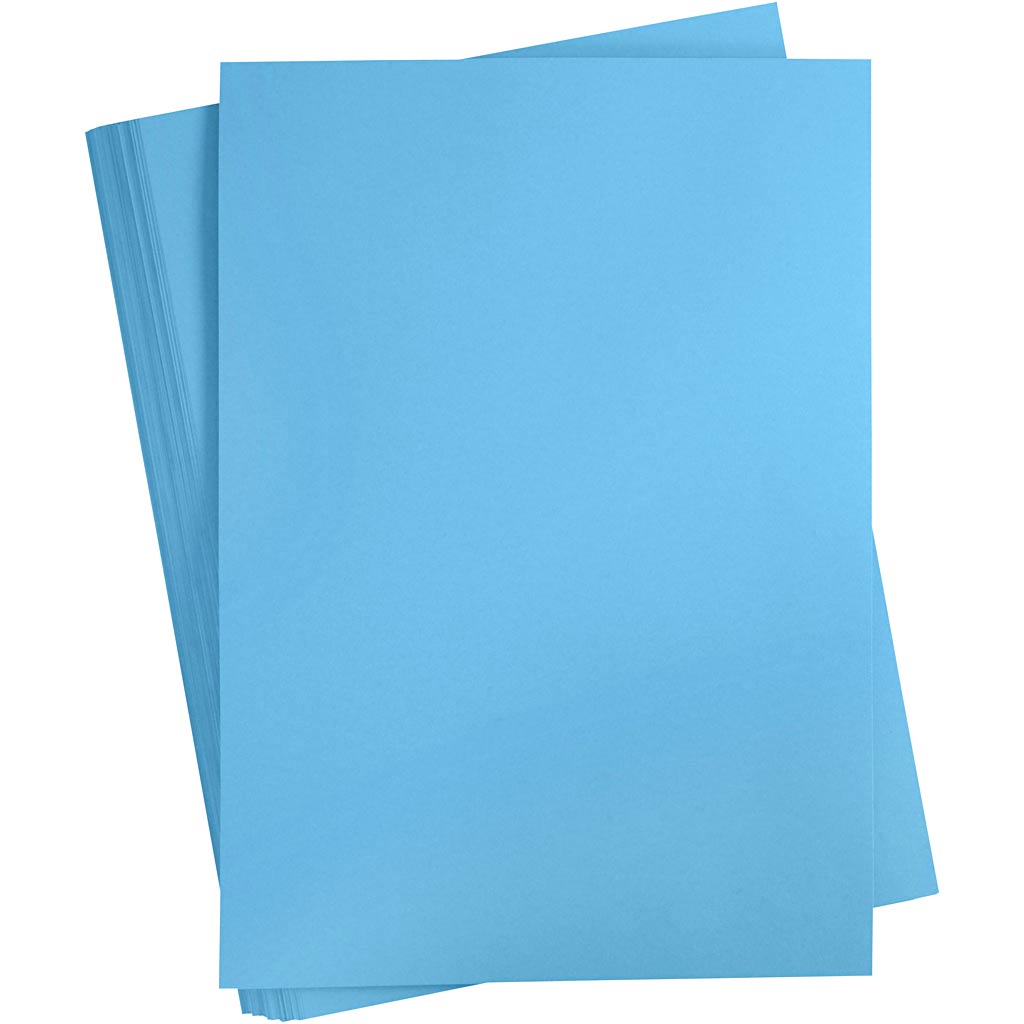 Creativ Company Farbkarton, A2, Blatt 420x594 mm, 180 gr, türkis, 100 Blatt 1 Karton