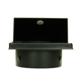 Renson 1066438 - zwart inox dampkaprooster type 641 ø150mm, opbouw | 2 stuks