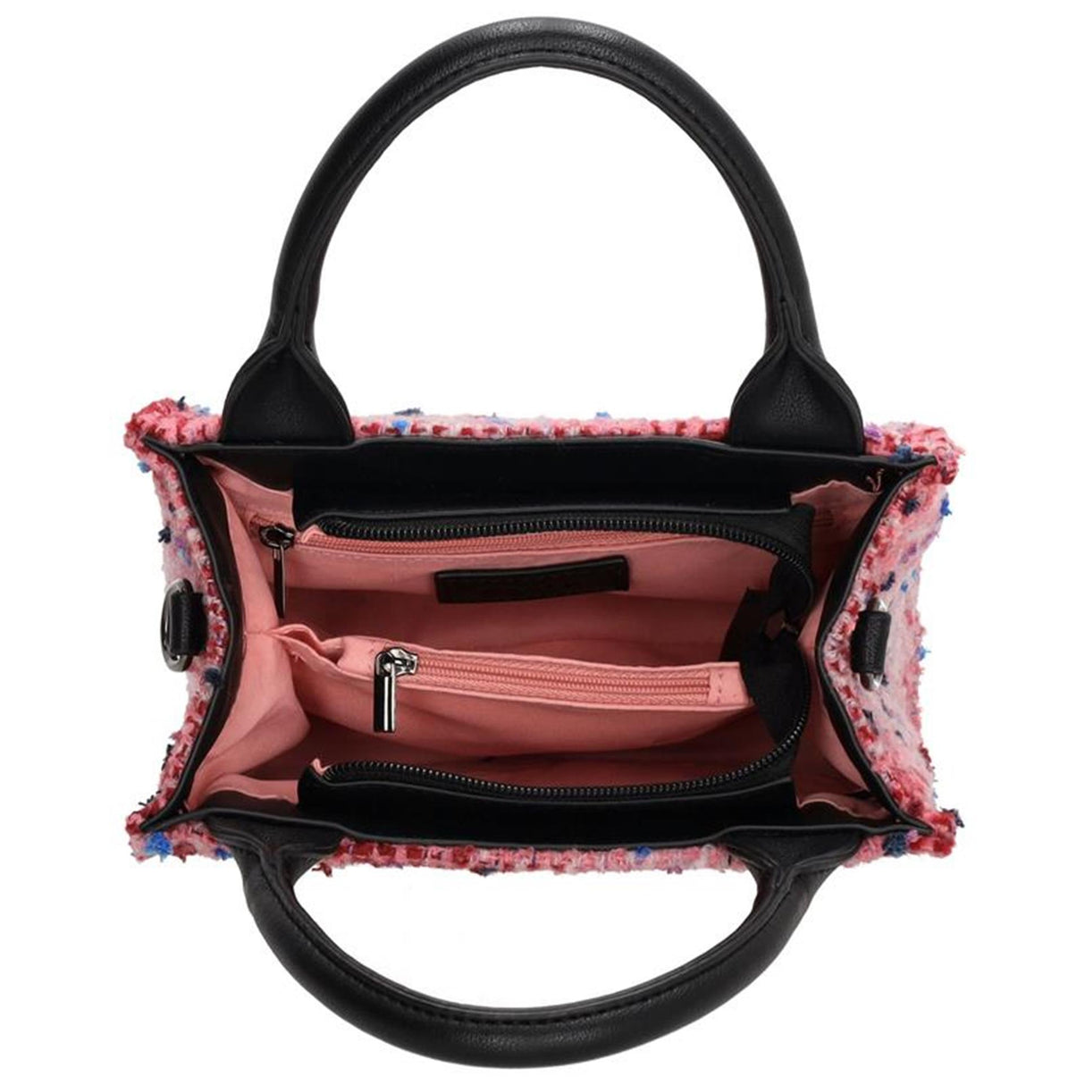Charm London Finsbury Handtasche rosa-rot