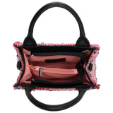Charm London Finsbury Handtasche rosa-rot