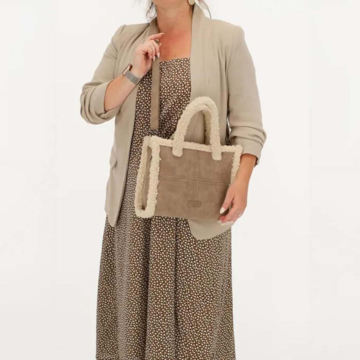 Beagles Laredo Handtasche Taupe