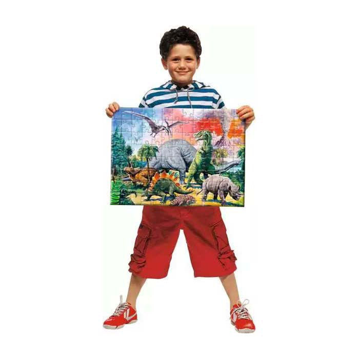 Ravensburger -Puzzle zwischen den 100 xxl des Dinos
