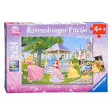 Ravensburger Puzzle Disney Prinzessin bezaubernde Prinzessinnen – 2x24 Teile – Kinderpuzzle