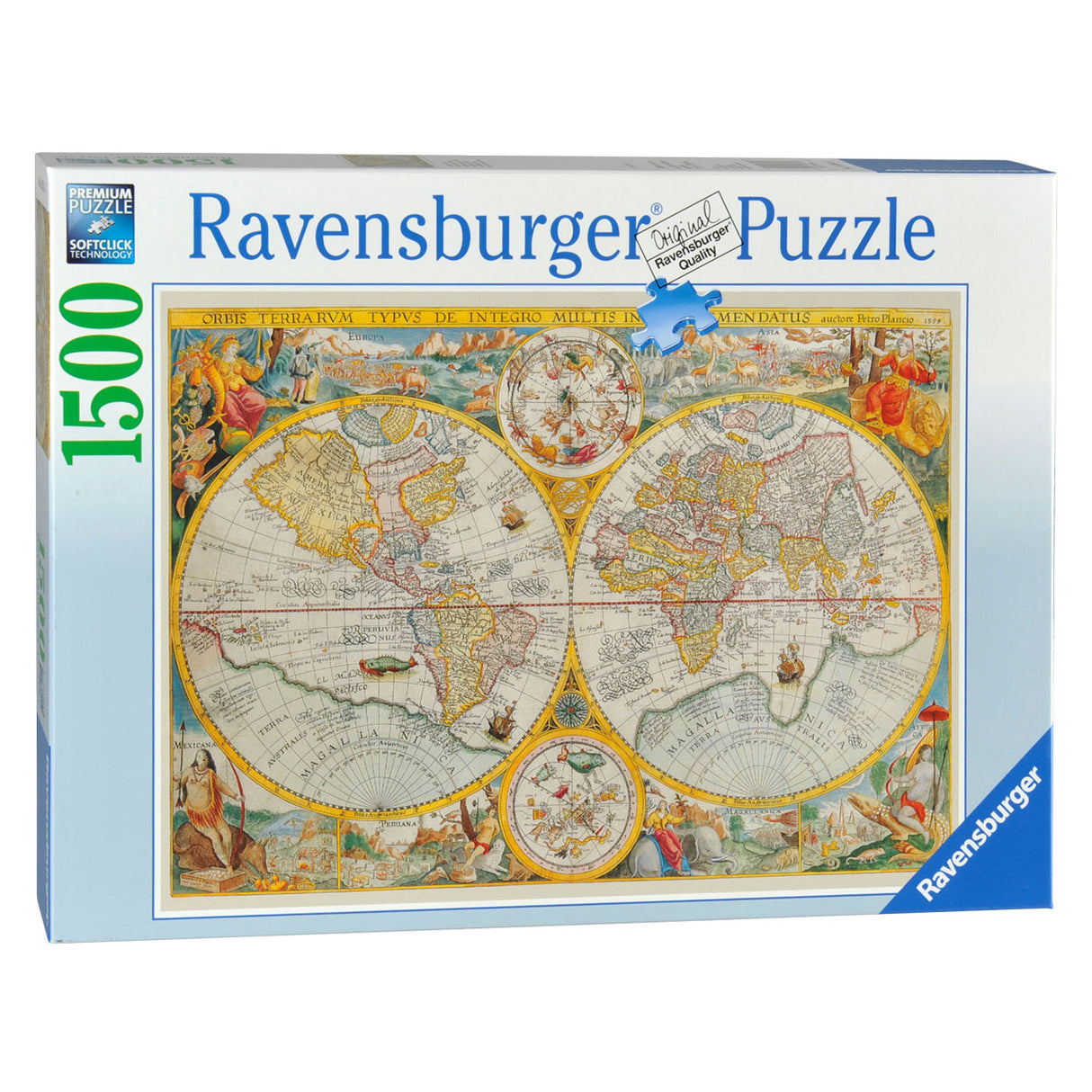 Ravensburger Historical Map, 1500st.