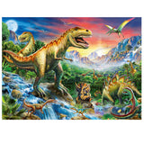 Ravensburger Puzzle mit den Dinosauriern - Puzzle - 100 Teile