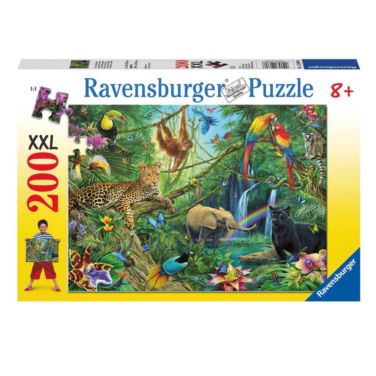 Ravensburger Dieren i junglen, 200. Xxl