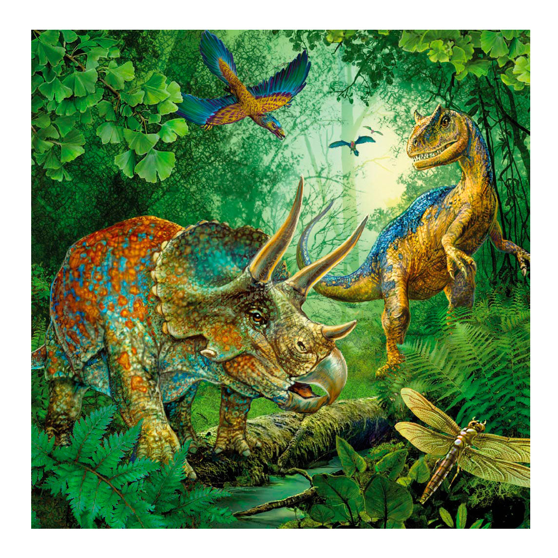 Ravensburger - Dinosaurios 3x49st.