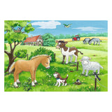 Ravensburger - Young animals in the countryside 2x12 pieces