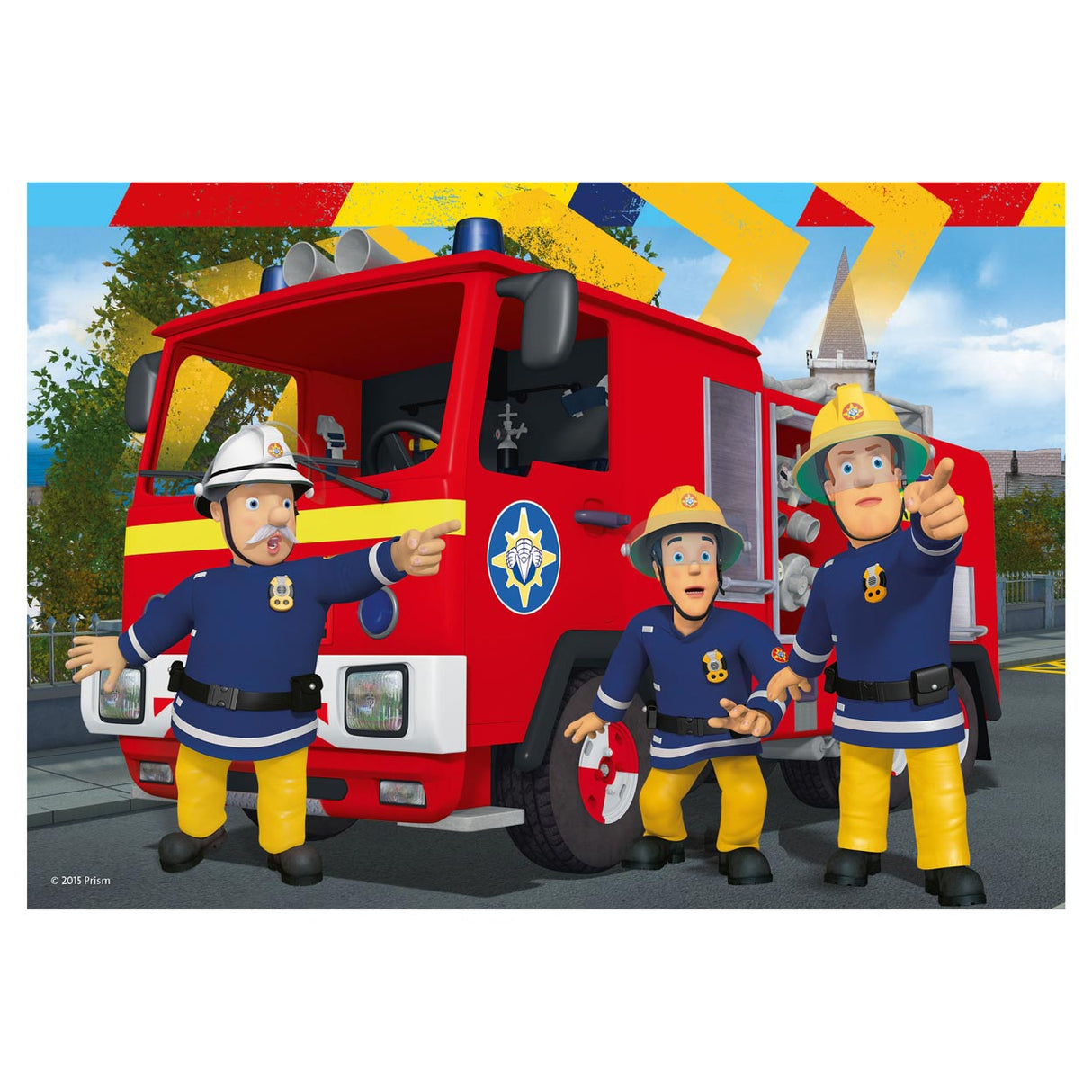 Ravensburger - Sam helps you out of the fire 2x24 pieces