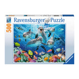 Ravensburger delfiner i korallrevet, 500st.