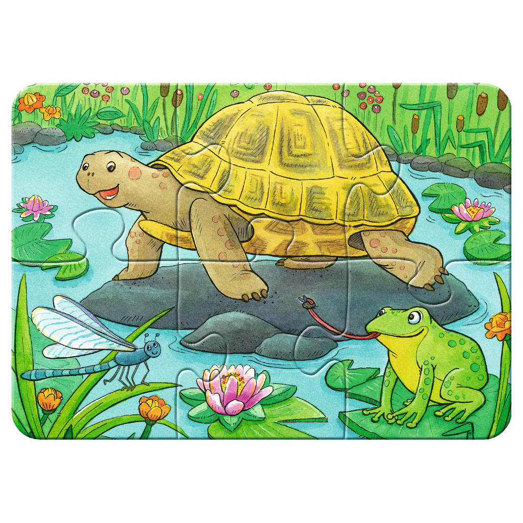 Ravensburger - Cute Pets Puzzle 4in1