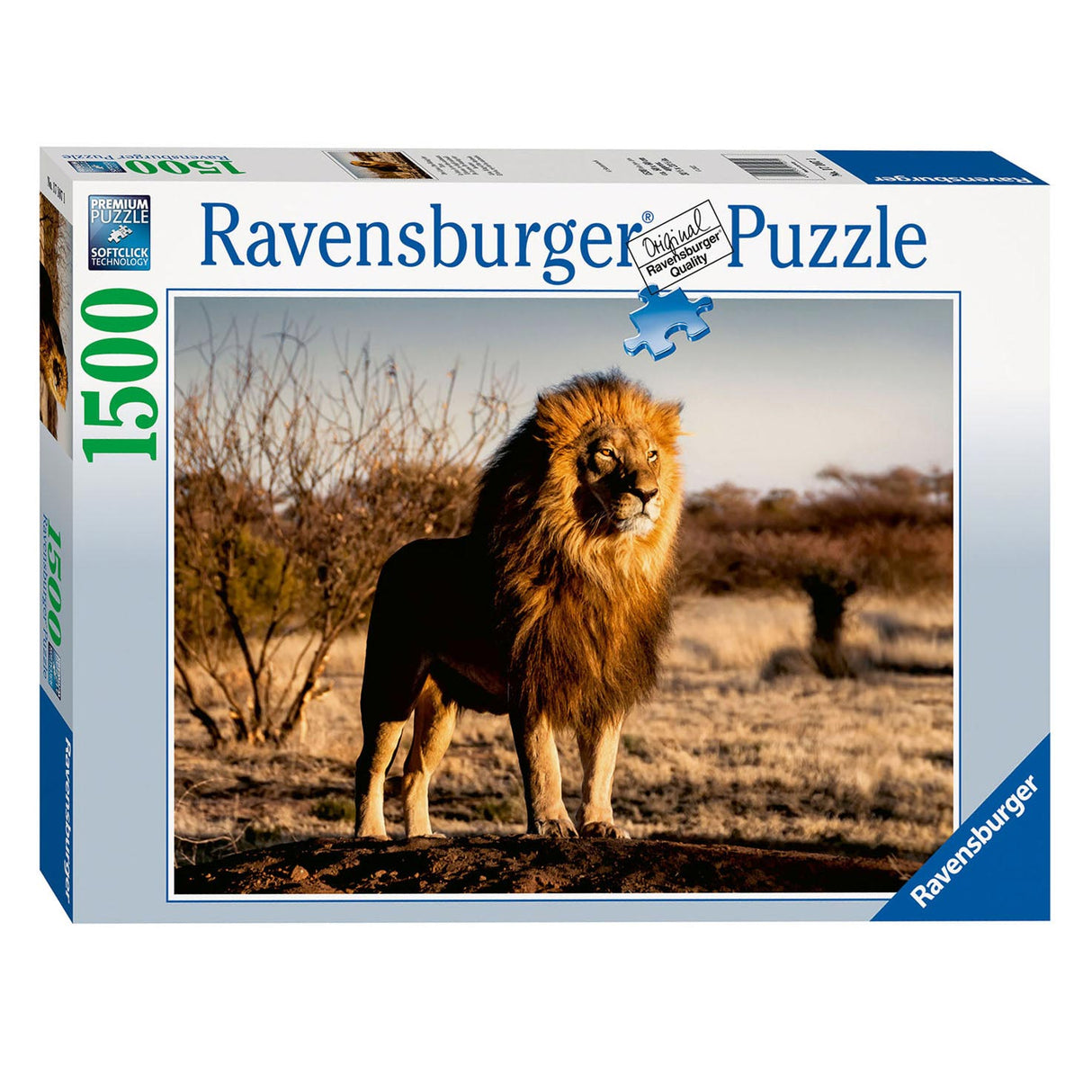 Ravensburger de Leeuw Kongen af ​​dyren Jigsaw Puzzle, 1500st.