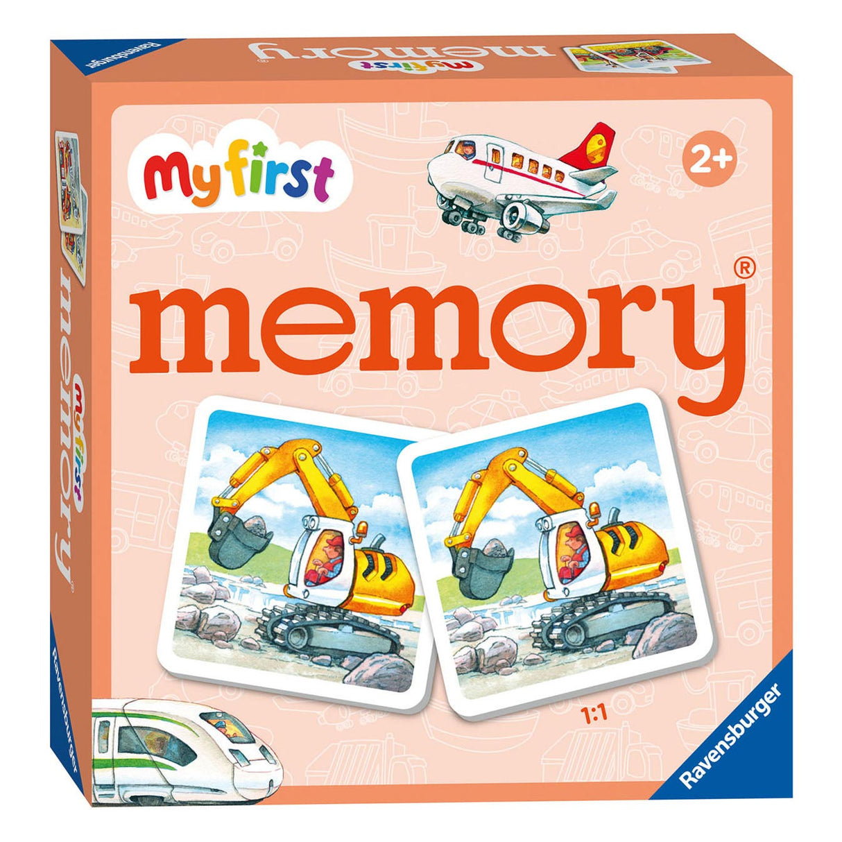 Ravensburger Memory Voertuigen