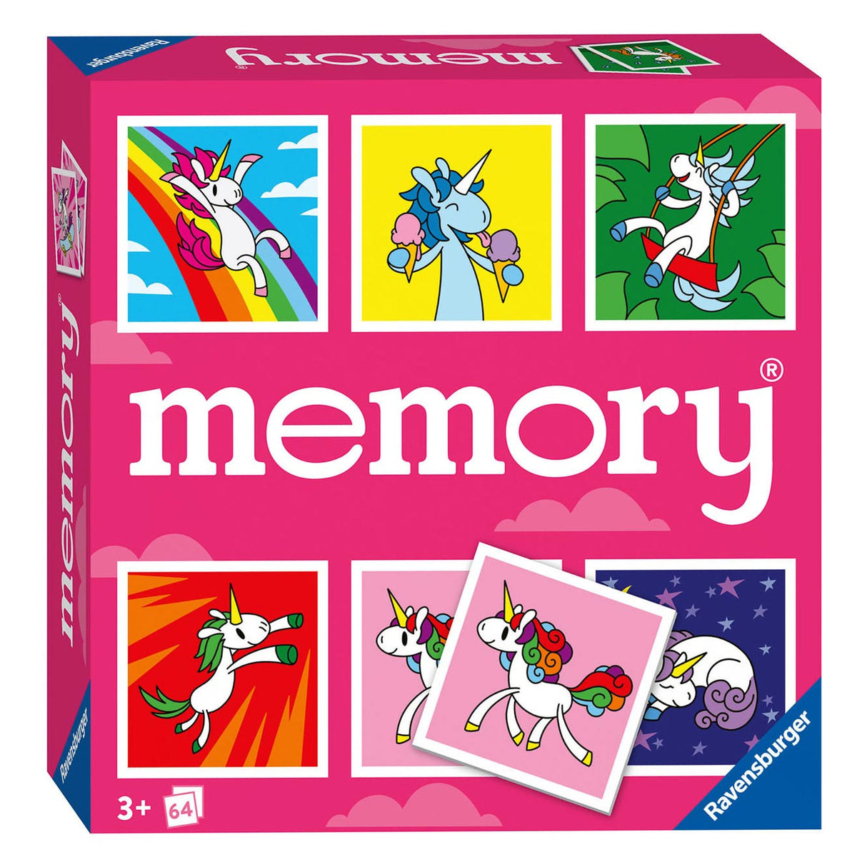 Unicornios de memoria de Ravensburger