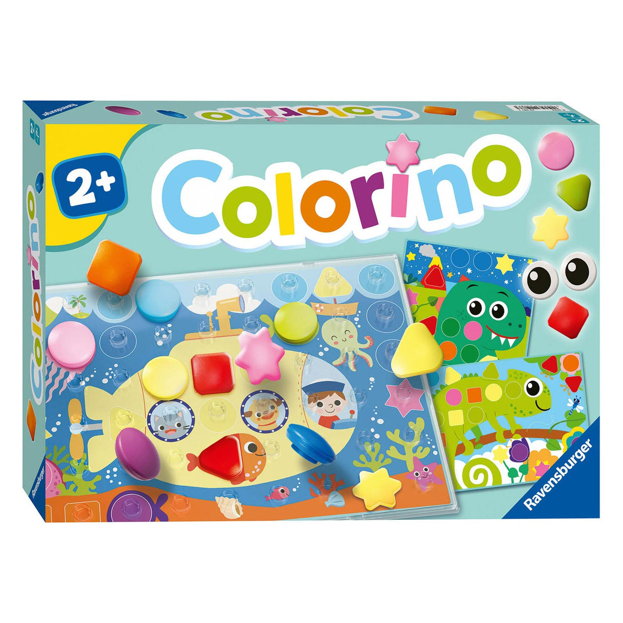 Ravensburger Colorino farver og former