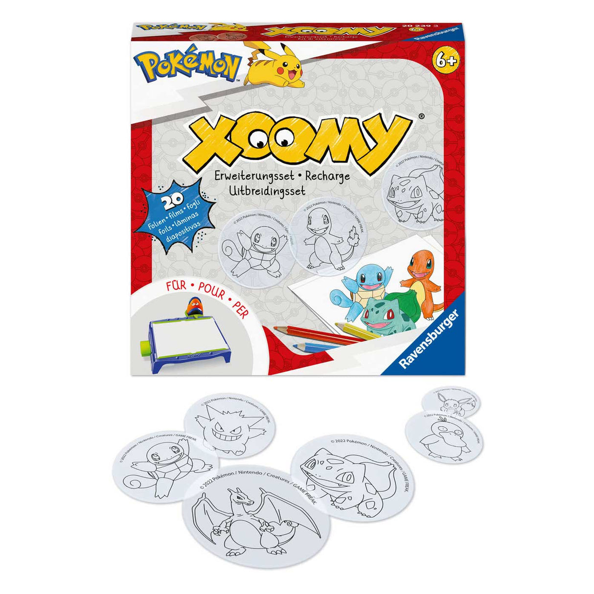 Ravensburger Xoomy Refill Pokemon