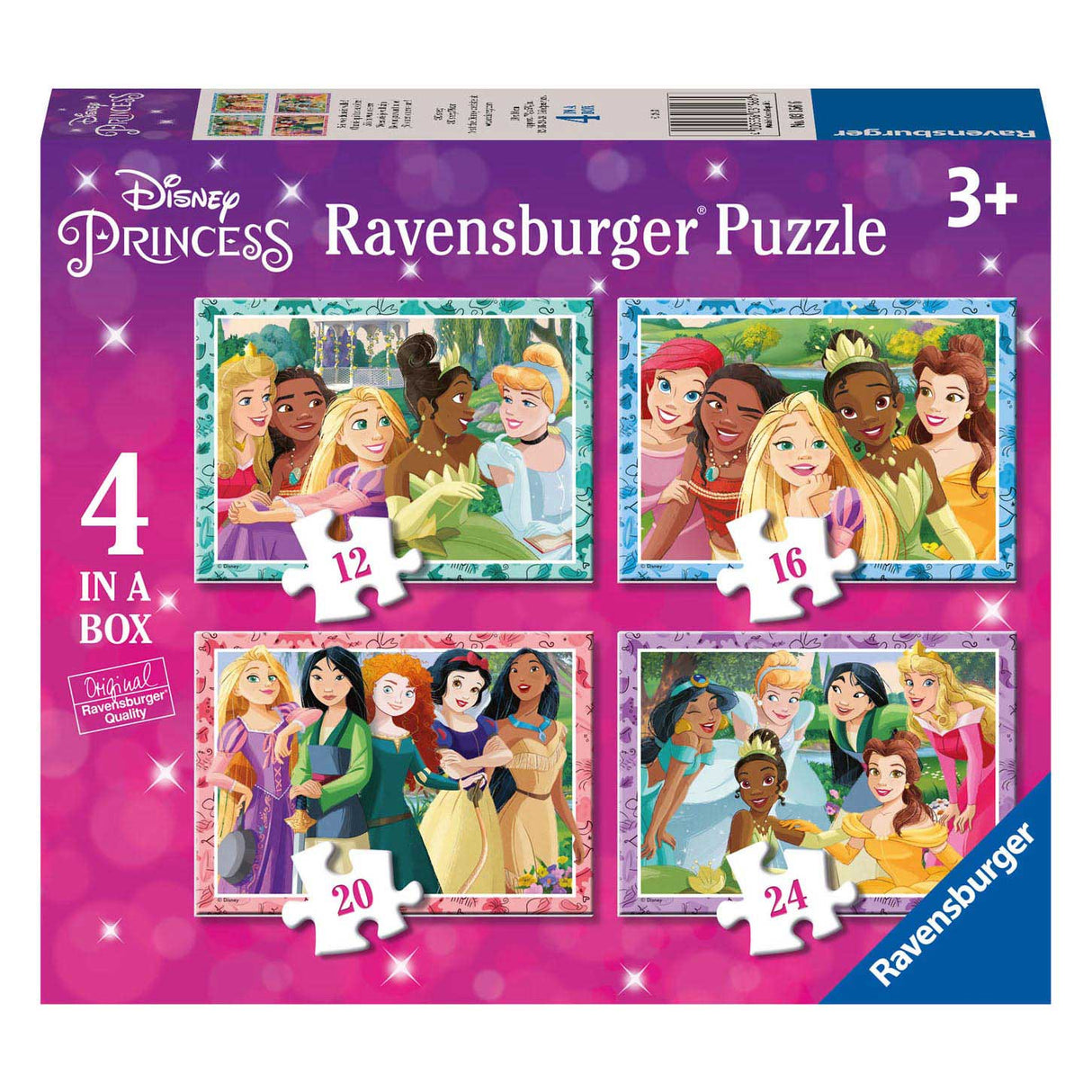 Ravensburger uganke Princess 4in1