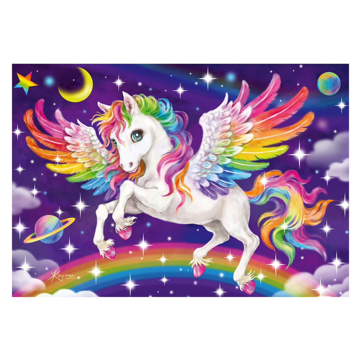 Ravensburger Puzzle Unicorn and Pegasus, 2x24st.