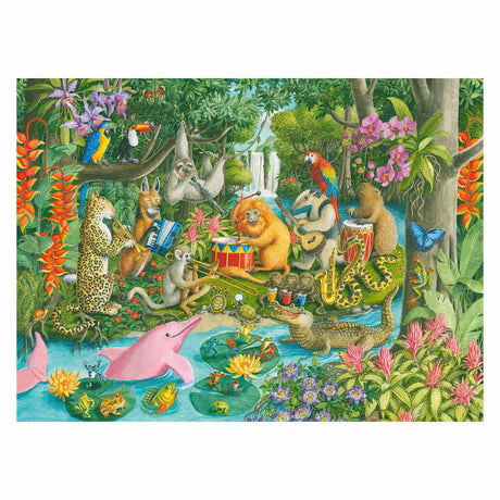 Ravensburger Puzzel Het Jungle-orkest 100st. XXL