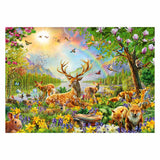 Ravensburger - Puzzel Mooie Hertenfamilie 200 stuks XXL