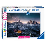 Ravensburger Puzzle Drei zdania, dolomites, 1000st.