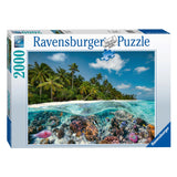 Ravensburger Puzzle A dive on the Maldives, 2000st.