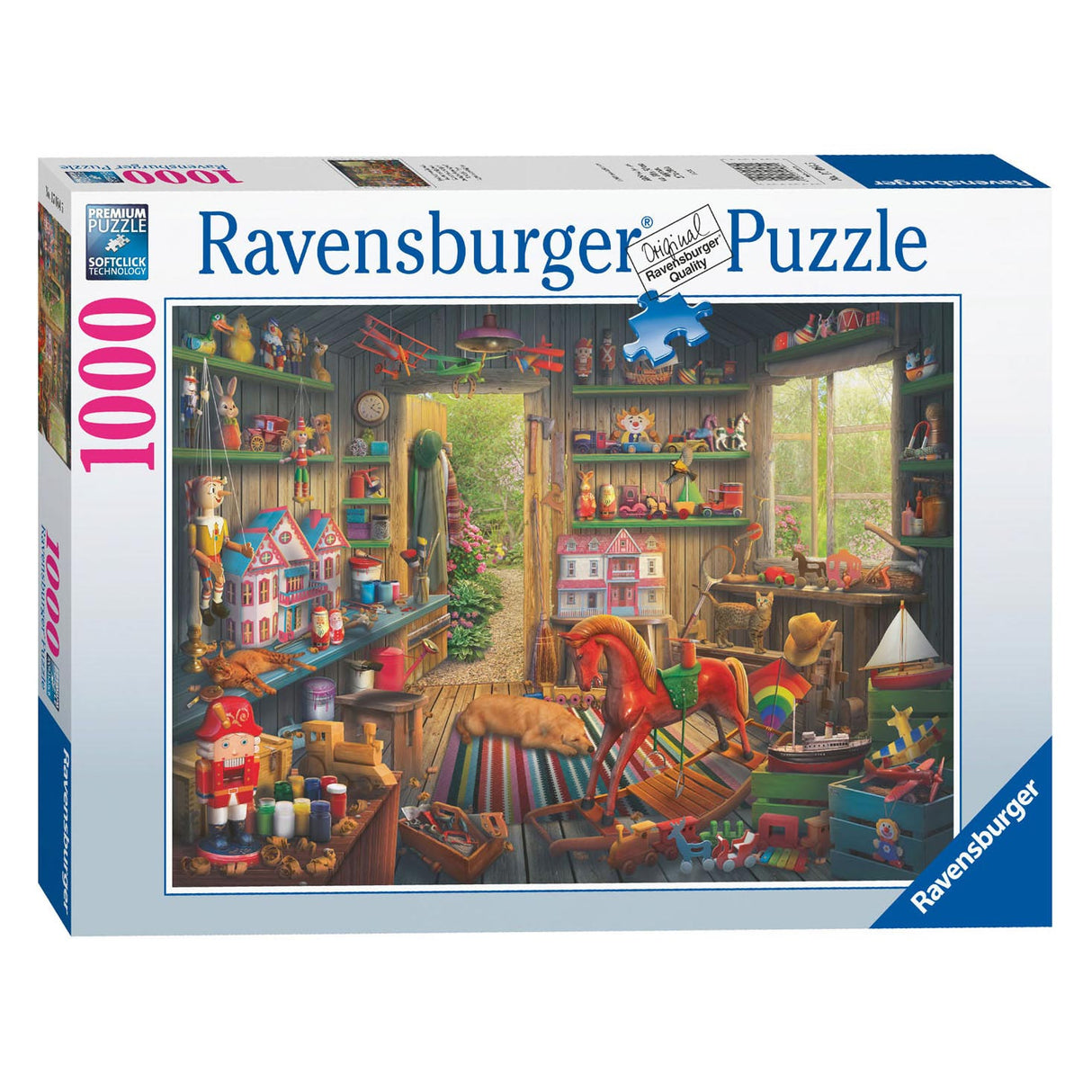 Ravensburger Puzzle Nostalgic toys, 1000st.