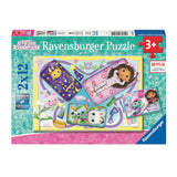 Ravensburger - Gabby's Dollhouse skládačka 2x12 kusů