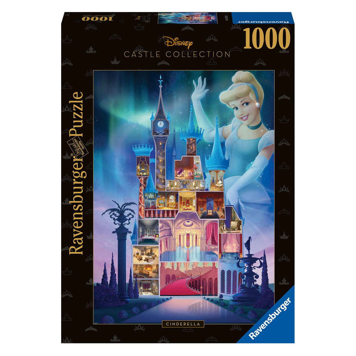 Ravensburger Castles Cinderella Legpuzzel, 1000st.