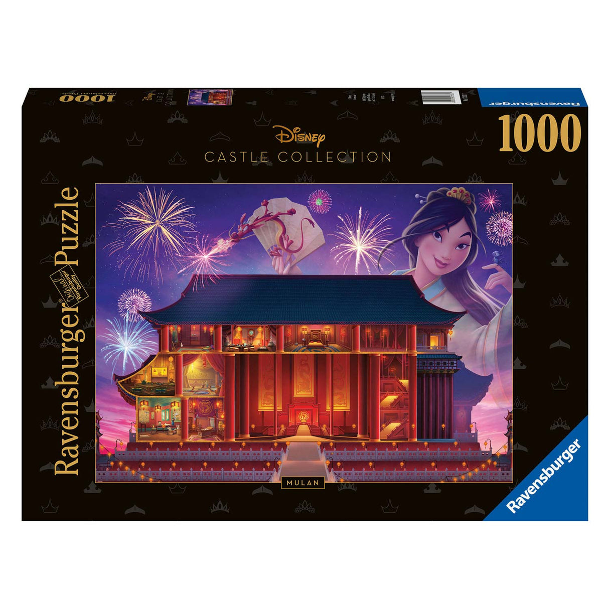 Ravensburger zamki Mulan nogi, 1000st.